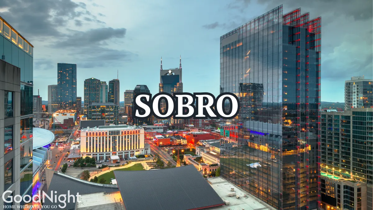 A striking city skyline shot at dusk, with modern architecture and neon lights illuminating the urban landscape. The image radiates excitement and captures the city’s transformative energy.